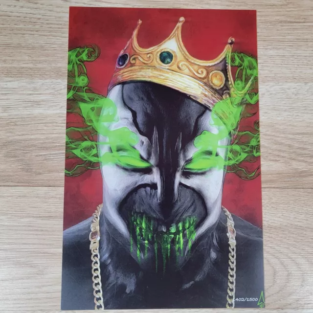 Spawn Biggie Homage Art Print Javan Jordan ComicTom101 Mystery Mail Call Image