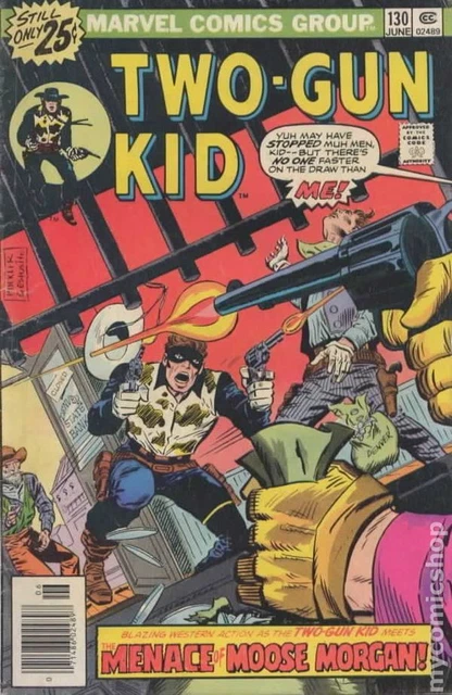 Two-Gun Kid #130 FN 1976 Stock Image