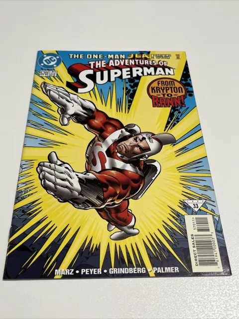 The Adventures of Superman #570 Sept 1999 DC VF/NM - Box 22