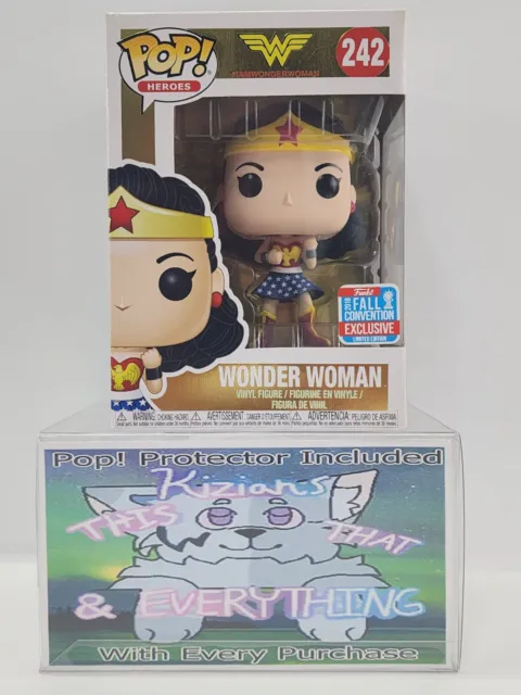 Funko POP! Heroes (DC Comics) DC Comics Wonder Woman #242 Vinyl Figure Protector
