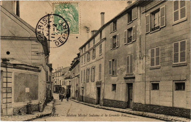 CPA St-PRIX - Maison Michel Sedaine et la Grande-Rue (107497)