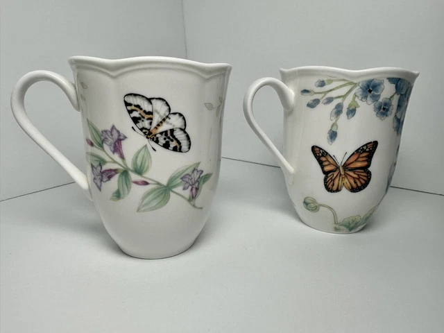 Lenox Butterfly Meadows mugs set of two