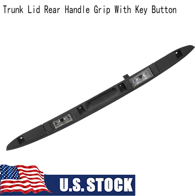 51137170676 NEW TRUNK Lid Licence Plate Grip With Key Button For BMW X5