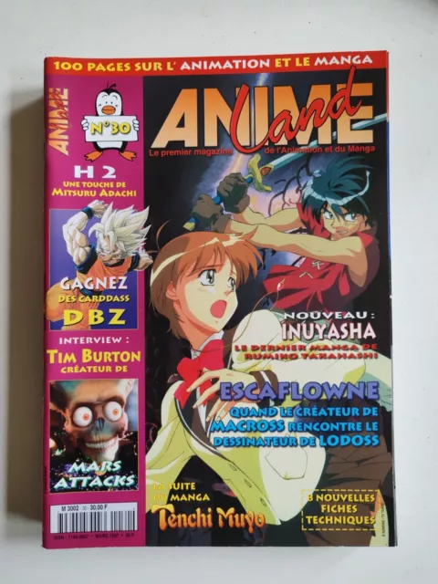 lot 5 revues Magazine Anime Land 1997 Animation & Manga + Posters Centraux