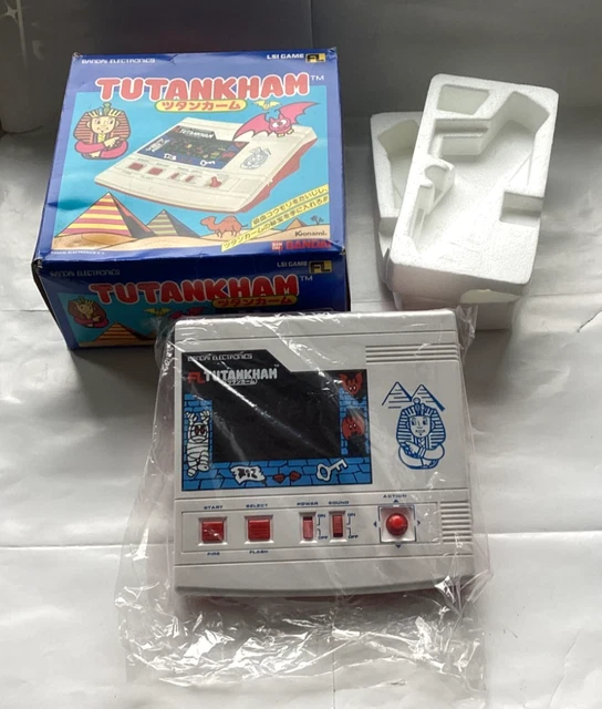 VINTAGE 1983 EXTREMELY RARE BANDAI FL TUTANKHAM LCD Game