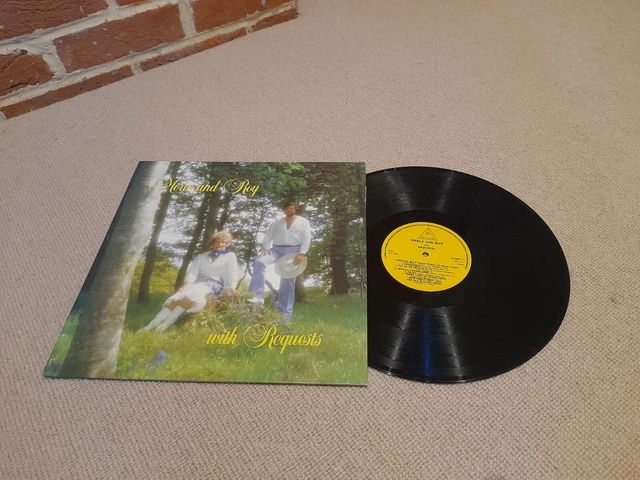 AUTOGRAPHED Merle and Roy - With Requests vinyl LP MBR Records RMBR 8713 Country
