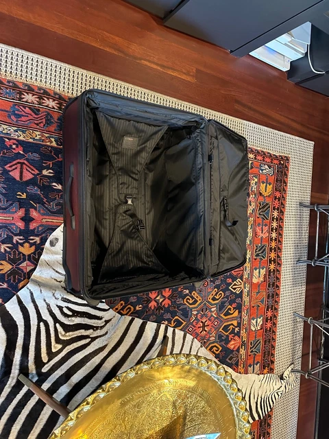 Tumi Alpha Black 2 Wheel Suitcase BallisticNylon Extended Trip Large Luggage 30” 5