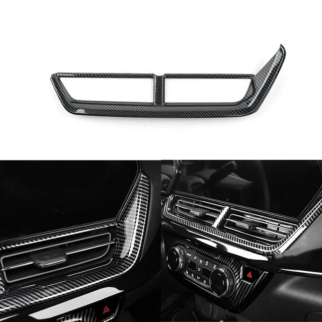 Cadre De Ventilateur Central Style Carbone Pour Toyota Corolla 2019-2024 - Intérieur Sport, ABS, Facile à Poser