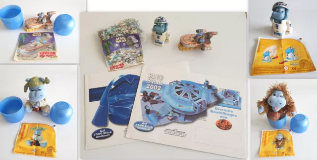 Ü Ei Maxi Ei Star Wars Hippo Inhalte Landspeeder, Puzzle, R2-D2, Yoda, Chebacca