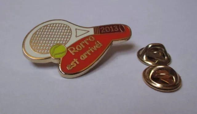 pin's roland garros 2013 - rorro est arrivé! (zamac double attache) l: 2,9 cm