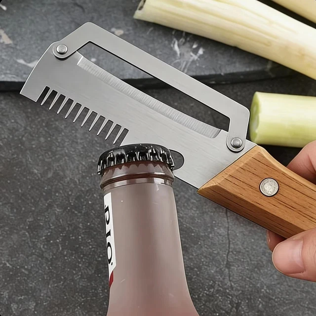 STAINLESS STEEL KITCHEN Slicer Vegetable Shredder Cabbage Green Onion ...
