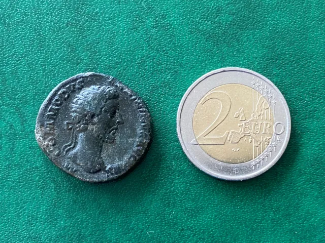 ROMAN EMPIRE, ANTONINUS Pius large bronze coin (dupondius?) $45.00 ...
