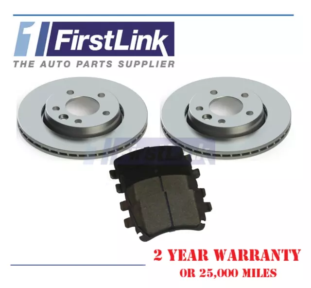 VW Volkswagen Caravelle Bus Transporter T5 T6 2003- Rear 16" Brake Discs & Pads