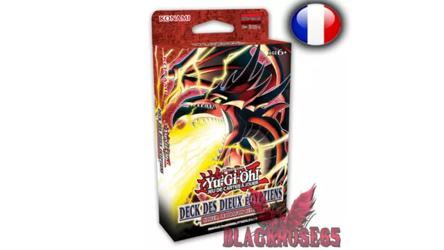 Yu-Gi-Oh! Deck des Dieux Égyptiens : Slifer, le Dragon Céleste NEUF scellé VF