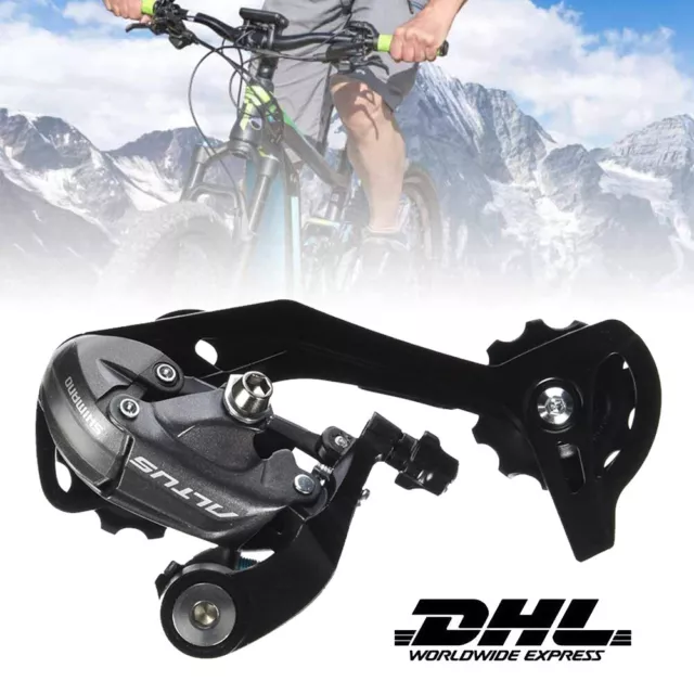 Fahrrad Schaltwerk für Shimano Altus RD-M370 9 fach Adapter/Direktmontage DHL