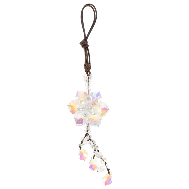 Ciondolo in cristallo decorazione finestra decorazione casa arcobaleno raccoglisole vetro
