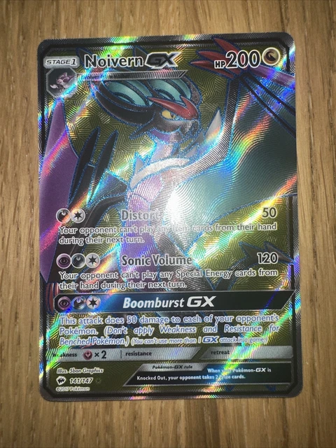 Pokemon- Noivern GX- Full Art - 141/147