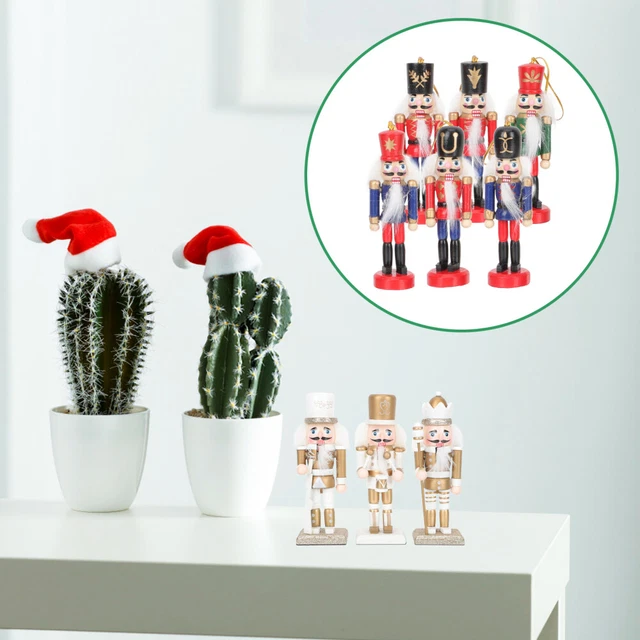 Decorazione per feste natalizie schiaccianoci inserto scrivania decorazione