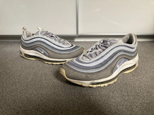 Nike Air Max 97 - UK taglia 8,5 argento e bianco