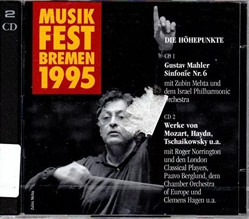 Musikfest Bremen 1995-Die Höhepunkte Gustav Mahler:Sinfonie Nr. 6/Werke.. [2 CD]