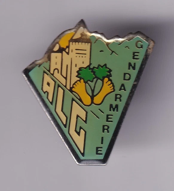Pin's Broche Insigne ESOG Chaumont – École Sous-officiers Gendarmerie, Signé Fraisse