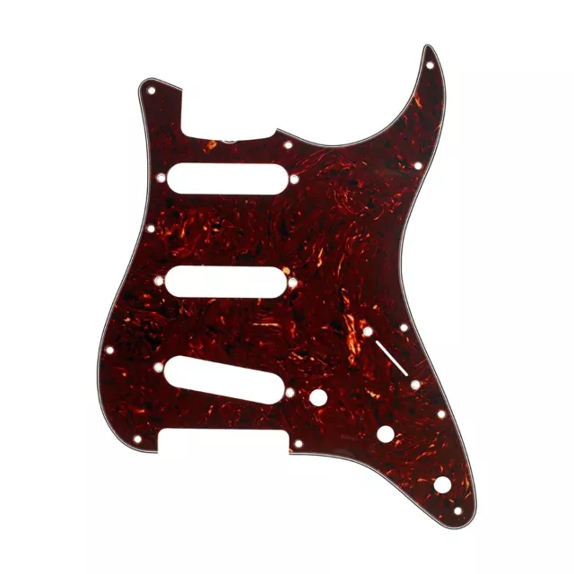 Genuine Fender '62/60s Strat Pickguard, Stratocaster, 11-Hole - Tortoise Shell