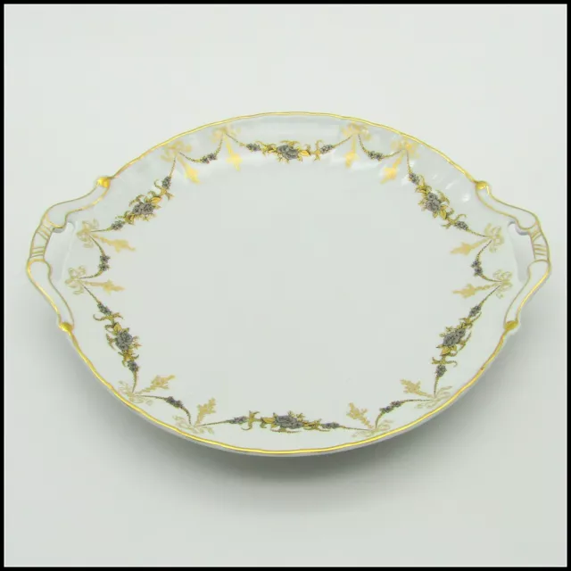 Limoges. Bernardaud. Plat à tarte en porcelaine modèle Marie-Thérèse