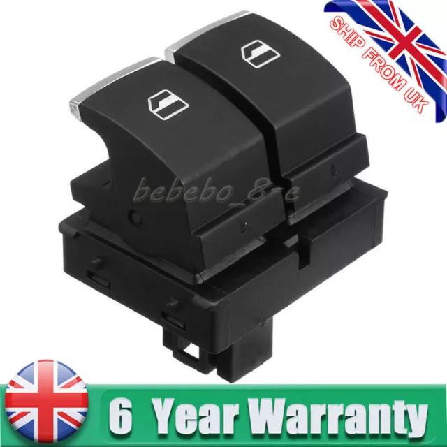 Door Drivers Side Electric Window Switch For Vw Caddy Golf Touran 2 5K3959857*