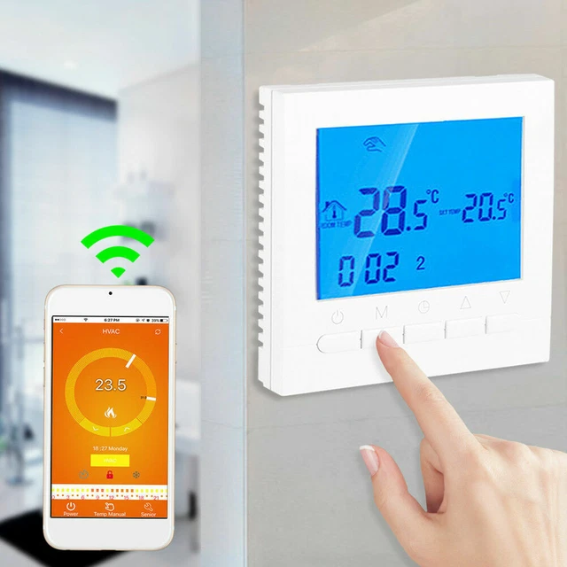 Thermostat Programmable Wifi Numérique Hebdomadaire 503 3