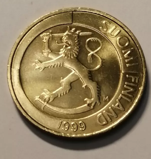 *Finnland* – 1 Markkaa 1999 – Aluminium-Bronze – *Cond-UNC *SEHR SELTEN