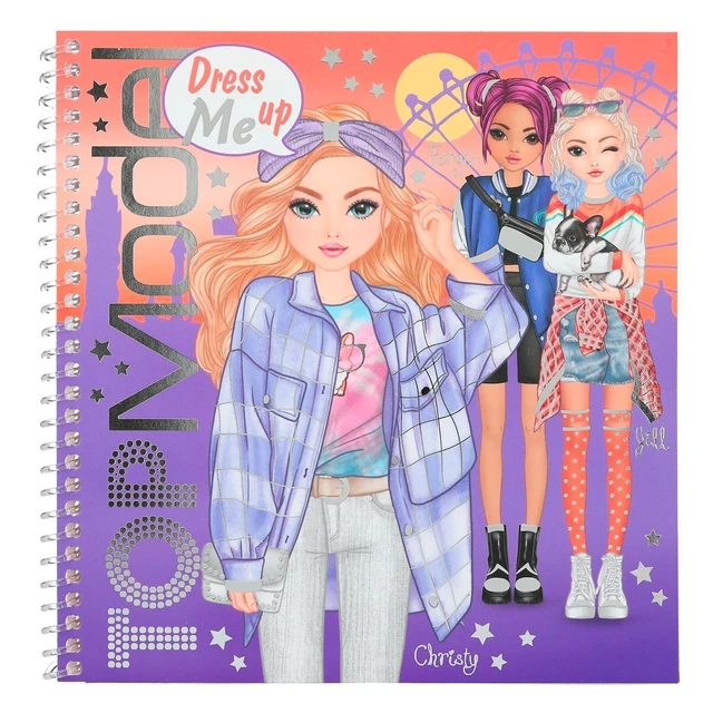 ALBUM COLORIAGE TOP Model Dress me up EUR 13,00 - PicClick FR