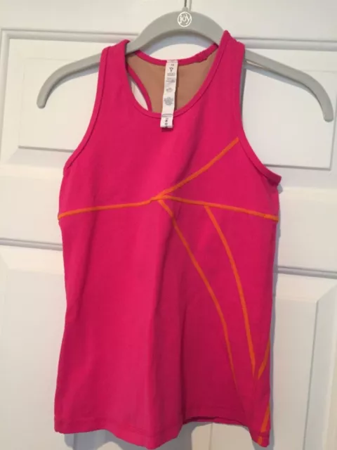 Lululemon's Ivivva Pink and Orange Athletic Tank Top - Girls Size 10-12 - EUC