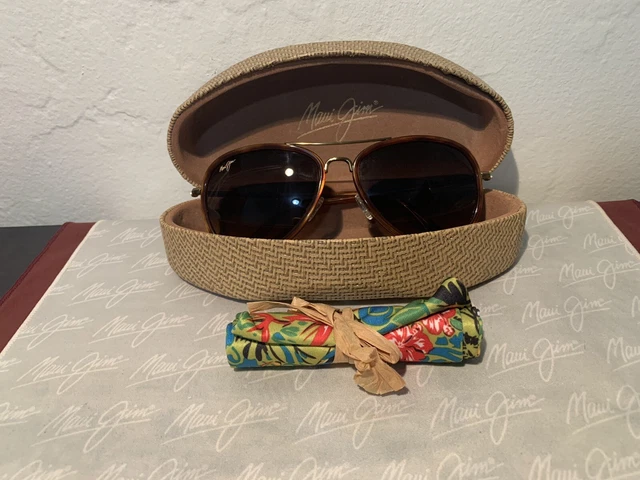 NEW MAUI JIM HONOMANU MJ260 16C Titanium Tortoise Frame w HCL