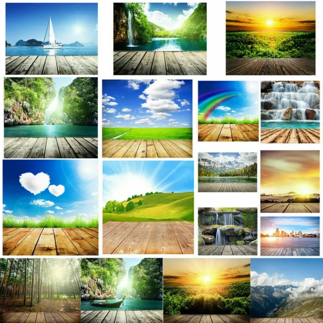 Natural Scenery Photography Background Studio Props Photo Backdrop Vinyl Screen