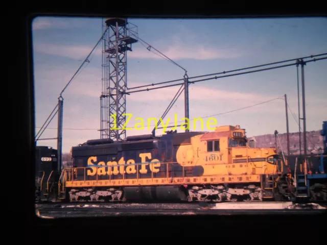 HJ18 35MM TRAIN SLIDE Photo Engine Locomotive ST 4601, CONKLIN, NY, 1987