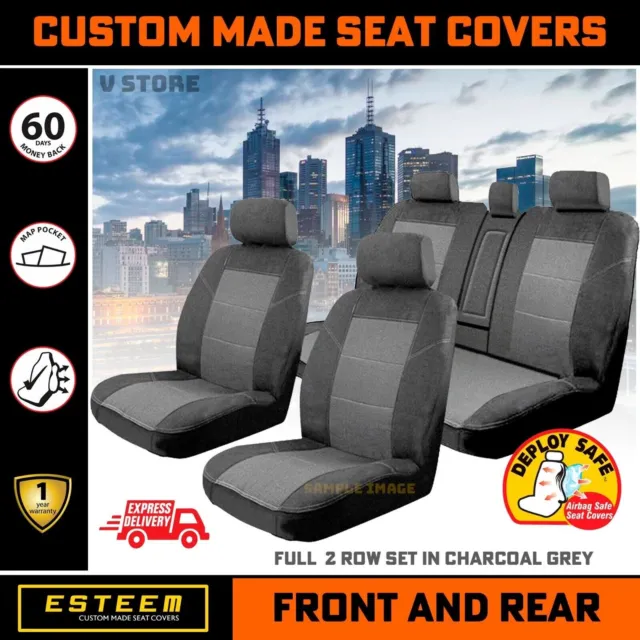 Custom Made Seat Covers For Ford Territory SX SY TX TS SR SR2 2ROWS 2004-2009 CH