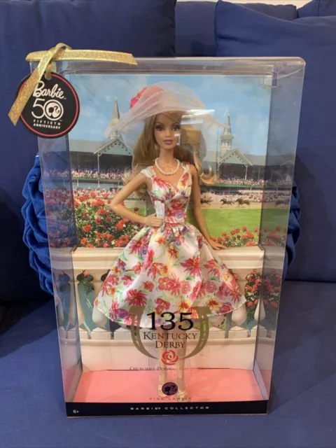 Barbie 135 Kentucky Derby Mattel Pink Label Collection 2009 P4755