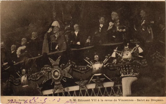 CPA 1903 Edouard VII a PARIS Revue de Vincennes BRITISH ROYALTY (1241864)