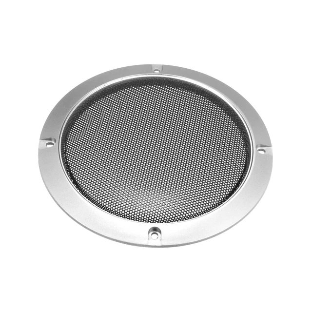 Copertura Griglia Altoparlante Auto Rotonda Griglia 5" Argilla Argento