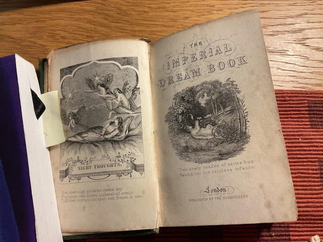 THE IMPERIAL DREAM Book - Imperial-Royal Fortune Teller - Book Of