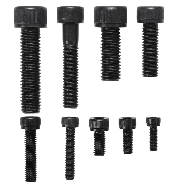 Vis métaux CHC BTR M5X8 Filetage total Classe 8.8 Clé de 4 HC4 Acier zingué-100 pièces