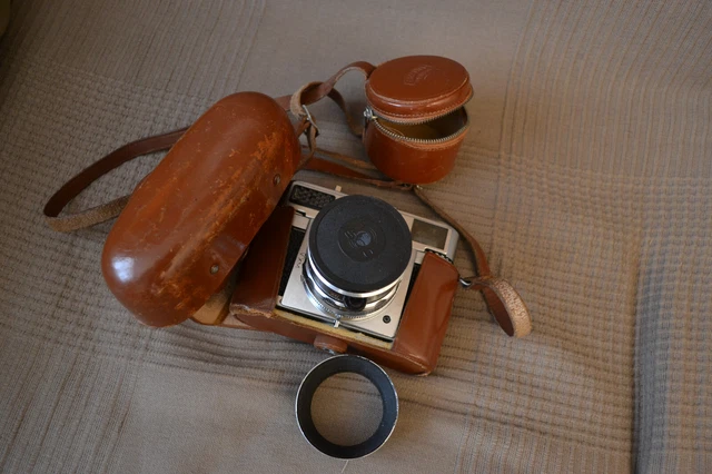 Appareil photo Braun Paxette - VINTAGE -Superbe état -argentique - 35mm + étui