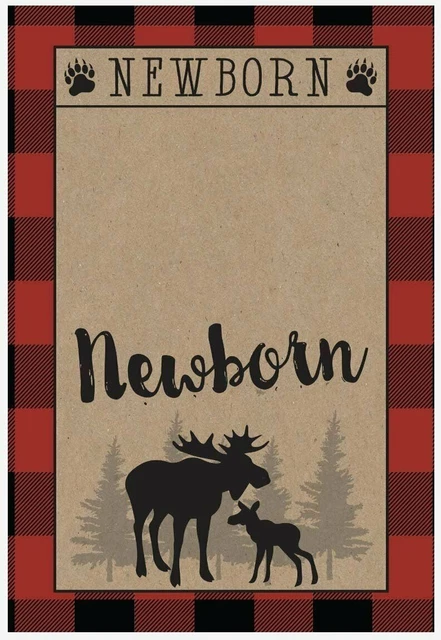7 Lumberjack Baby Nursery Closet Organizer Dividers For Boy Clothing, Age...