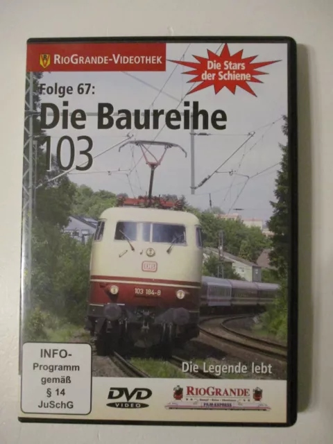 DVD Eisenbahn Rio Grande Folge 67  "Die Baureihe 103"