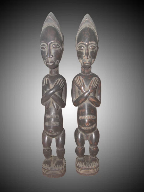 Baule Statue Art Africain African Art Arte Africano Africanische Kunst *