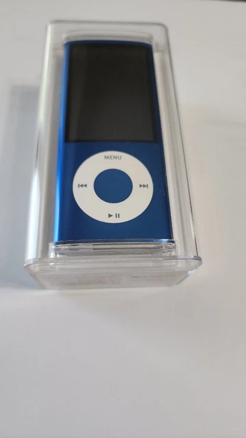 NEW! Open Box  Apple iPod Nano 5th Generation Blue (8GB)  Model MC037ALL/A