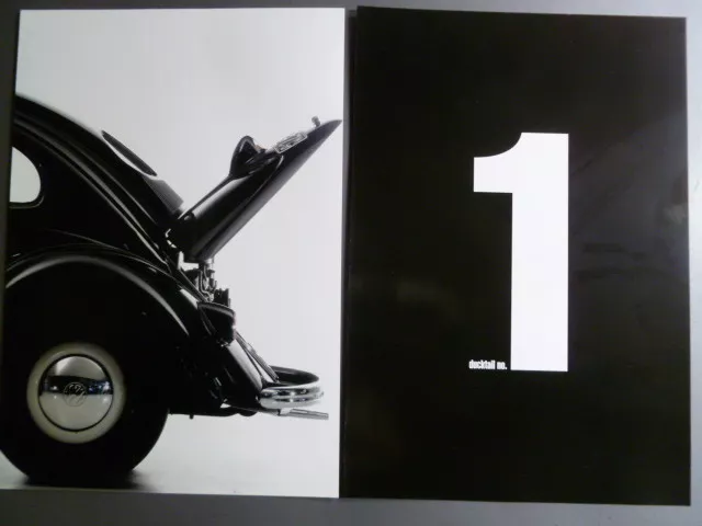 VW " Entenbürzel No. 1 Ausstellungsraum Werbe 2 Plakat Set - Selten Awesome L@@K