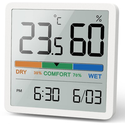 Accurate MURO APPENDI serra indoor outdoor Temperatura Temp Metro Termometro 