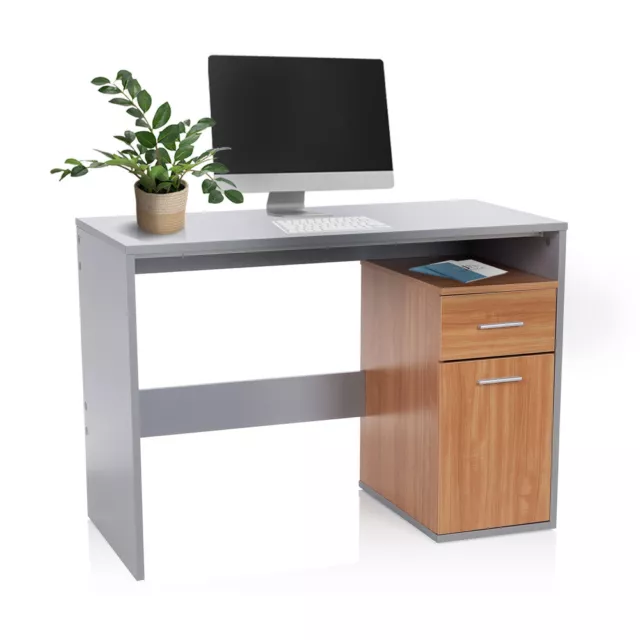 Schreibtisch Computertisch PC-Tisch Beistelltisch BASIX 105 x 50 cm hjh OFFICE