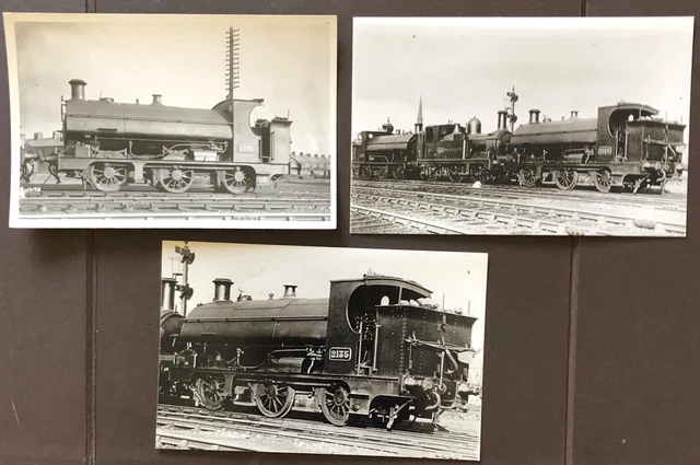 3 VINTAGE PHOTOGRAPHS Gwr Class 2021 No. 2135 £4.00